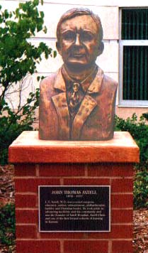Bust of John T. Axtell